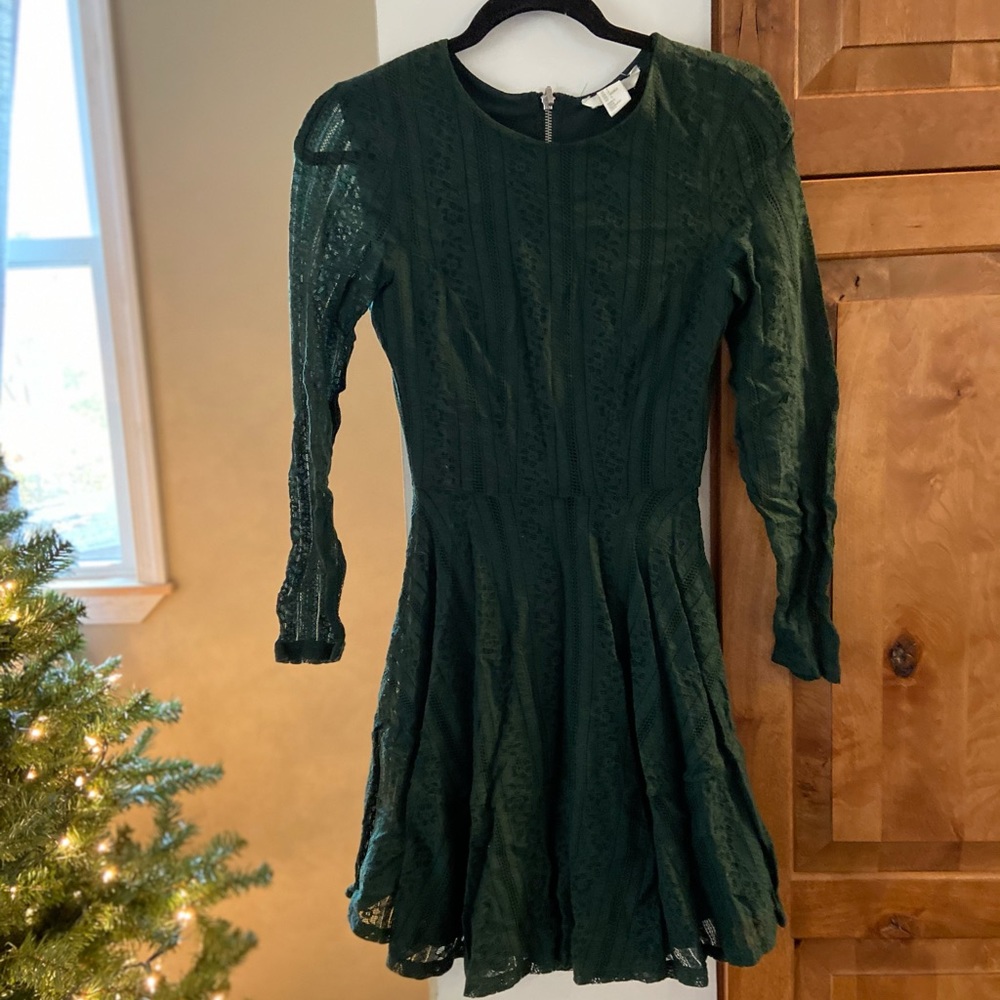 H&M green dress